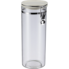 Банка для сыпучих продуктов с замком  Regent inox Linea Desco 1,5л 