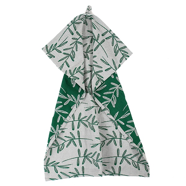 Набор кухонных полотенец 50 х 70 см Папоротник Tkano Russian North