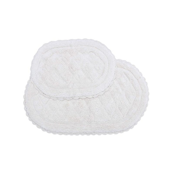 Набор ковриков для ванной Sofi de Marko Kimberly 2 шт кремовый