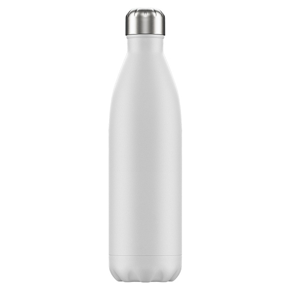 Термос 750 мл Chilly's Bottles Monochrome Белый