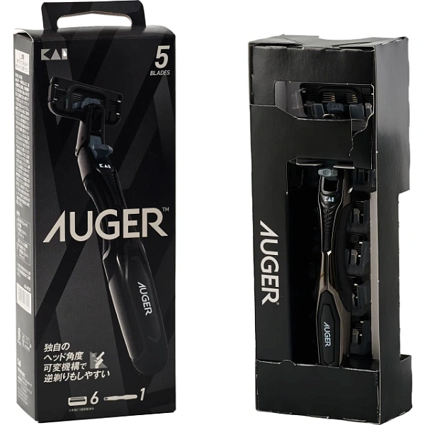 Станок для бритья AUGER c 6 сменными кассетами