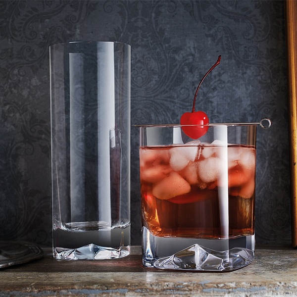Набор бокалов для виски 4 шт 400 мл Luigi Bormioli On The Rocks
