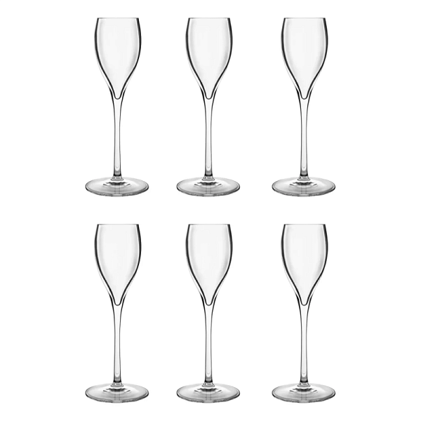 Набор бокалов для ликера 6 шт 70 мл  Luigi Bormioli Magnifico