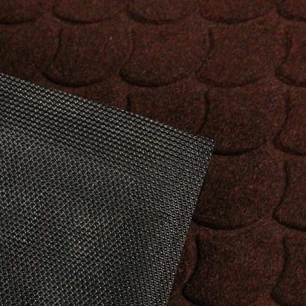 Коврик придв. влаговпит. 50х80 см Афины полукруг