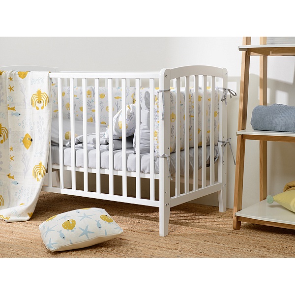 Комплект постельного белья из сатина 110 x 140 см Tkano Essential светло-серый