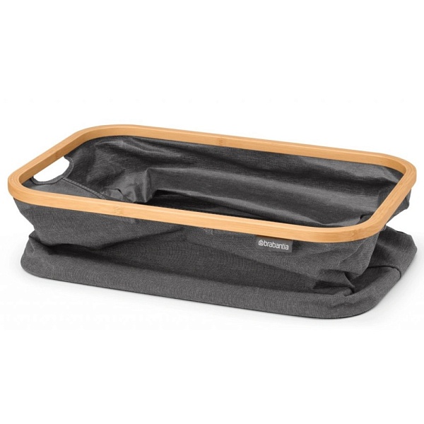 Складная корзина для белья 40 л Brabantia тёмно-серая