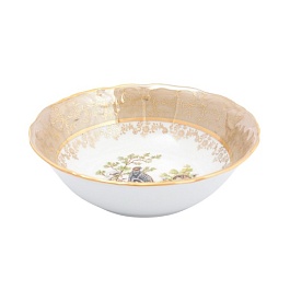 Набор салатников 19 см Sterne porcelan Охота 6 шт бежевый