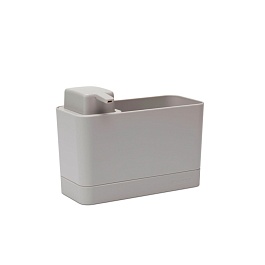 Органайзер для раковины с диспенсером Brabantia Sink Side серый