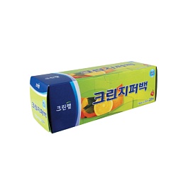 Плотные полиэтиленовые пакеты на молнии 18 х 20 см 20 шт Clean Wrap