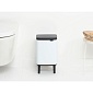 Мусорный бак 4 л Brabantia Bo Hi белый