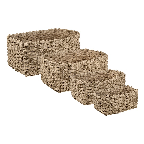 Корзина для хранения 22 х 14 см Bergenson Bjorn Hagen бежевый