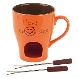 Фондю-кружка ALBA  ORANGE-I