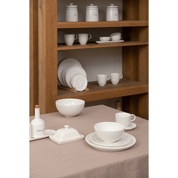Банка для сахара 820 мл Tkano Kitchen Spirit белый