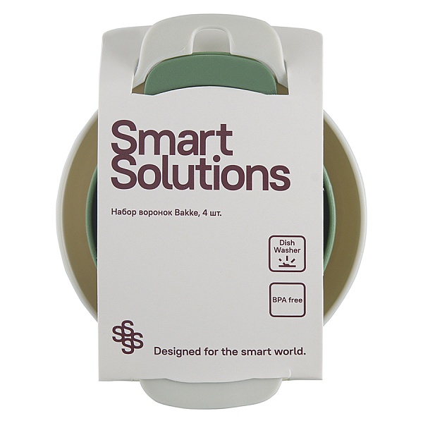 Набор воронок и фильтр Smart Solutions Bakke 4 предмета