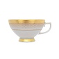Сервиз чайный на 6 персон Falkenporzellan Deluxe Shape Rio White Gold