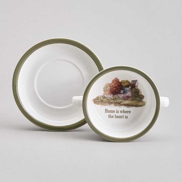 Бульонница с блюдцем 250 мл Lefard Family house