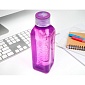 Бутылка квадратная 725 мл Sistema Hydrate фиолетовый