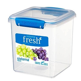 Контейнер для печенья 2,35 л Sistema Fresh синий