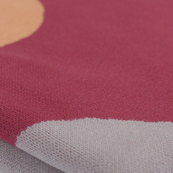 Плед из хлопка с авторским принтом Tkano Strange Fruit 130х180 см