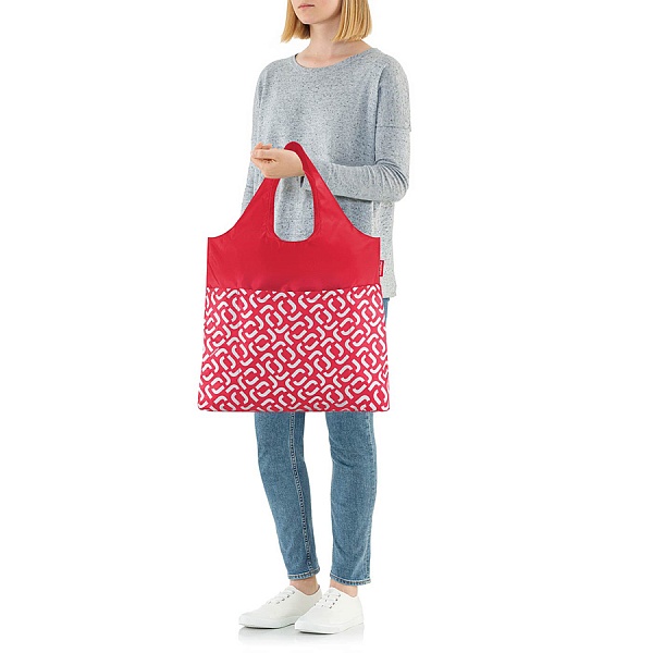 Сумка складная Reisenthel Mini Maxi Shopper Plus signature red