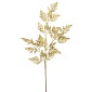 Ветка с глиттером 84 см Азалия золотая