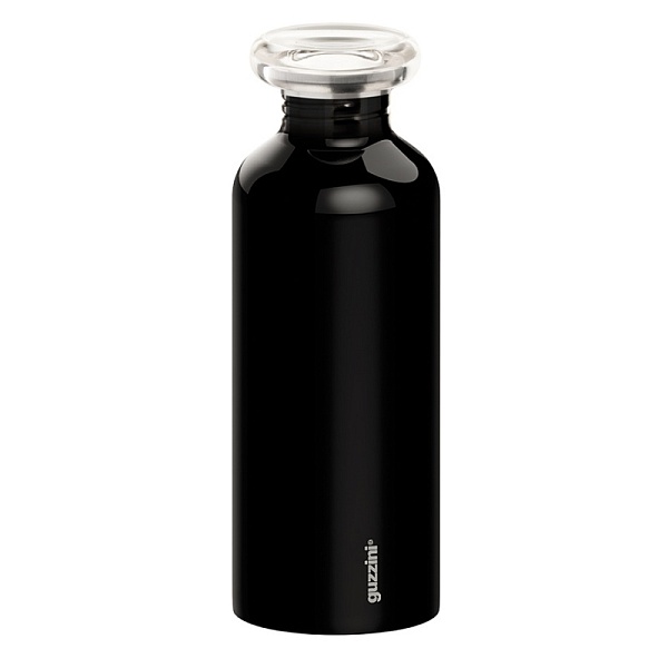 Бутылка Guzzini On the Go 650 мл чёрная