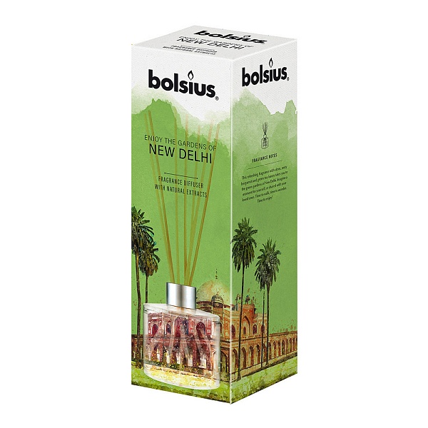 Диффузор ароматический 100 мл Bolsius Enjoy The Gardens Of New Delhi