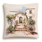 Подушка 45 х 45 см Le Gobelin Оливки Греция арка