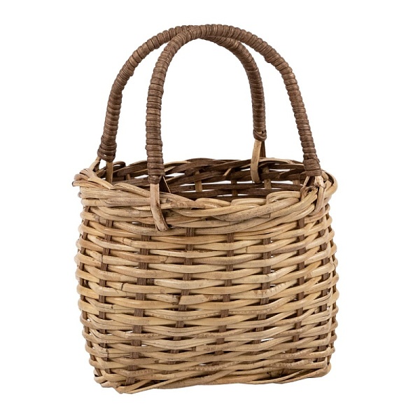 Корзина плетеная 20 x 13 x 37 см Азалия коричневый