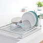 Сушилка для посуды Brabantia Sink Side светло-серый