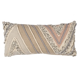 Подушка декоративная с кантом и бахромой 30 х 60 см Tkano Ethnic