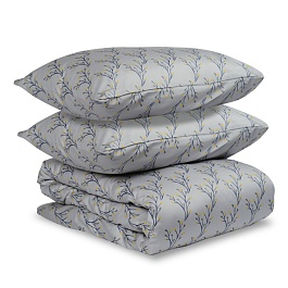 Комплект постельного белья из сатина евро Tkano Соцветие