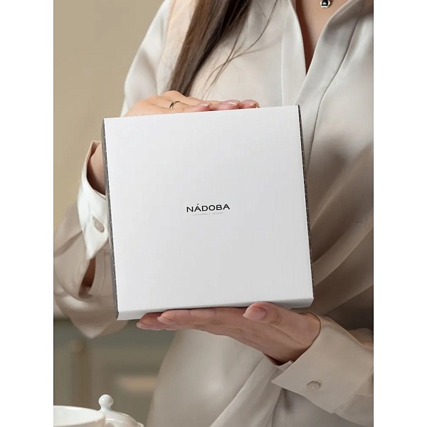 Чайная пара фарфоровая 200 мл Nadoba Aurora