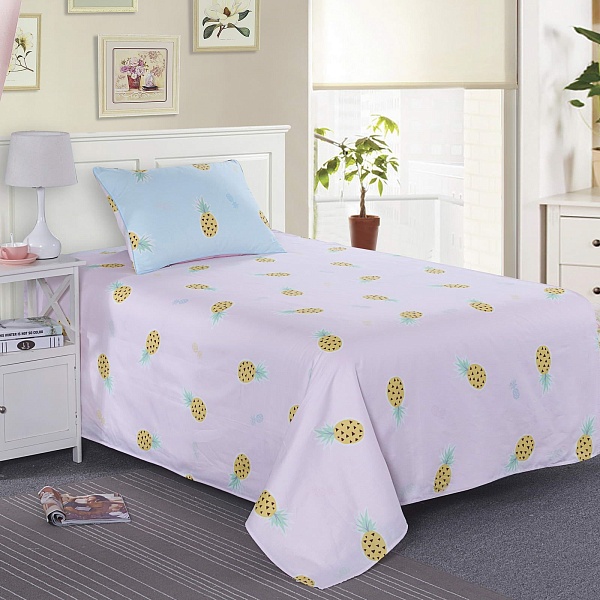 Комплект постельного белья детский Sofi de Marko Ананасик голубой
