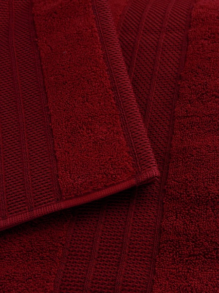 Полотенце 50 x 90 см Sofi de Marko Irma бордовый