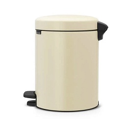 Бак мусорный с педалью 5 л Brabantia NewIcon бежевый