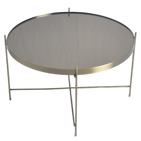 Стол 64,4 см Bergenson Bjorn Josen коричнево-бронзовый