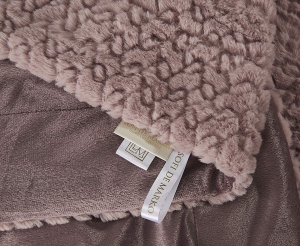 Теодор (пепел роза) Покрывало 210х230