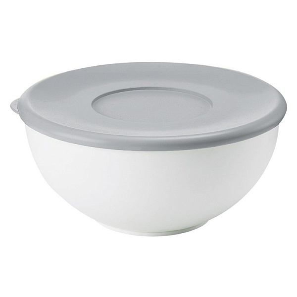 Контейнер 24 см Guzzini серая крышка