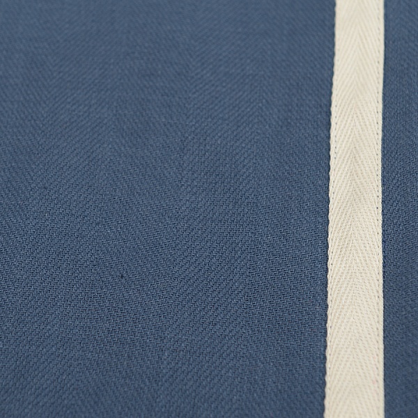 Набор из двух кухонных полотенец 70 x 50 см Tkano Essential саржевого плетения хлопок синий