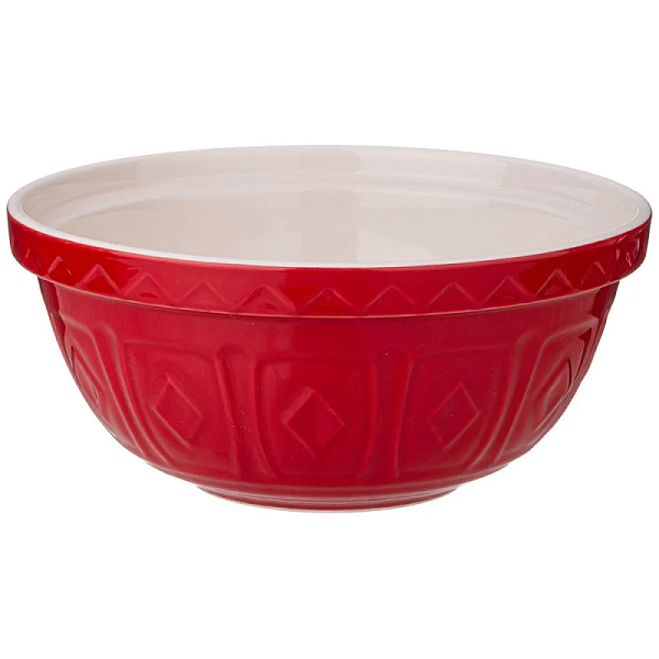 Салатник KITCHEN PASSIONS 23.5 х 23.5 х 11 см, красный