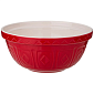 Салатник KITCHEN PASSIONS 23.5 х 23.5 х 11 см, красный