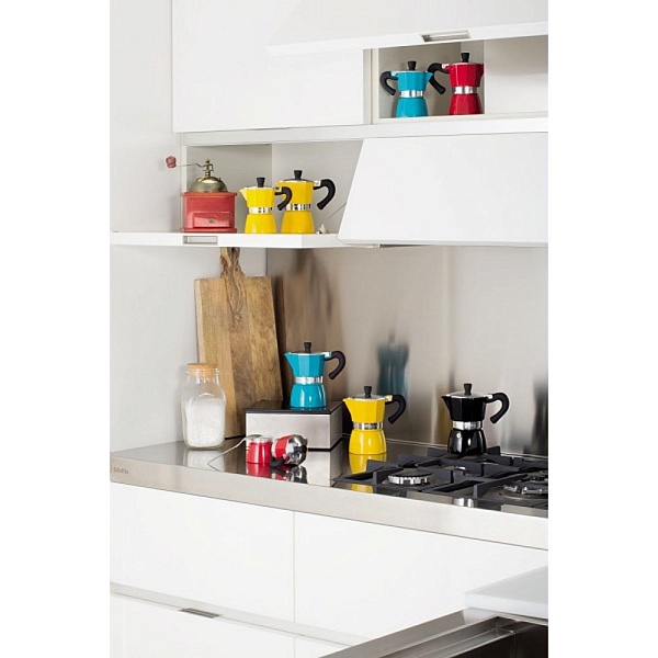 Кофеварка гейзерная на 2 чашки GRANCUCI MULTICOL