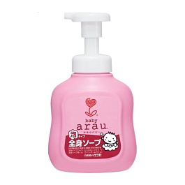 Пенка для купания малышей диспенсер 450 мл Arau Baby