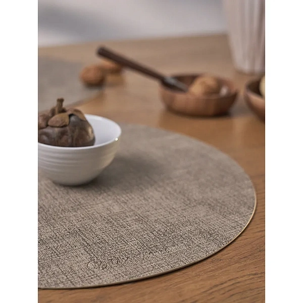 Набор салфеток сервировочных Ø35 см Leanera песочный