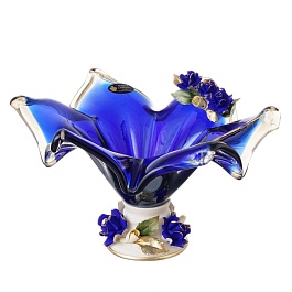 Фруктовница 30 см White Cristal Сапфир