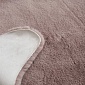 Коврик Плюшевый (пепел роза) 80х120