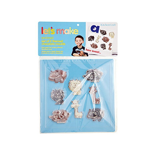 Форма "Животные" для приготовления конфет [2шт] KitchenCraft