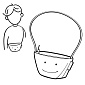 Сумка детская Reisenthel Minibag ABC friends blue