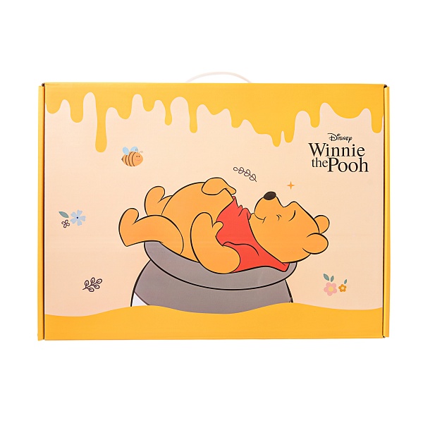 Набор посуды Винни Пух, бежевый/желтый